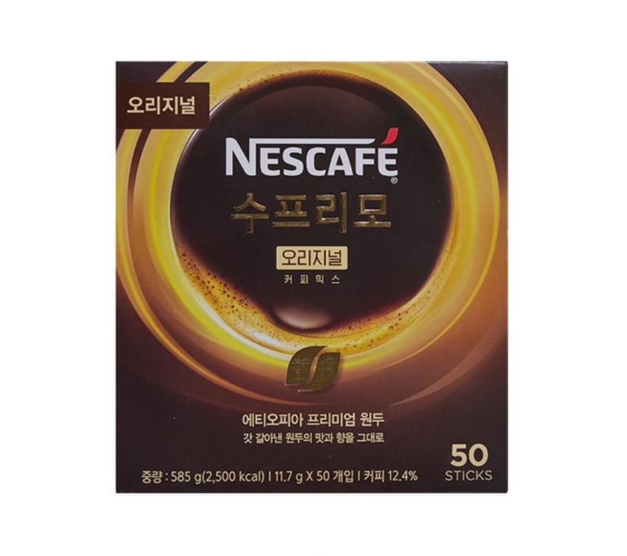 NESCAFE] 수프리모 커피믹스 585g(11.7g*50)