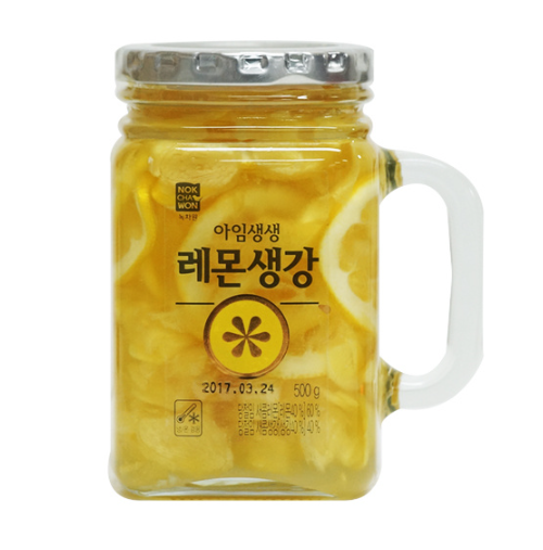 [녹차원] 아임생생 레몬생강 500g