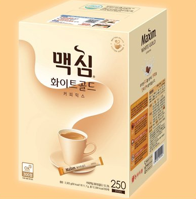[맥심] 맥심 화이트골드 커피믹스 250T /커피/화이트골드